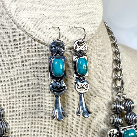 Western Boho Necklace and Earrings Set - Picture 7 of 9